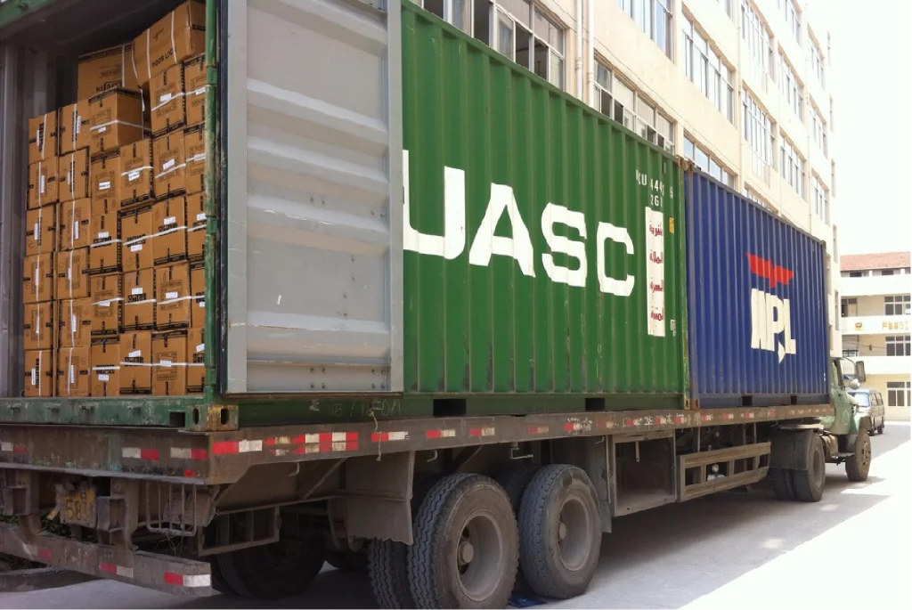 Shipping area